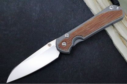 Chris Reeve Large Sebenza 31 - Insingo Blade / CPM-Magnacut Steel / Natural Micarta Inlay L31-1222