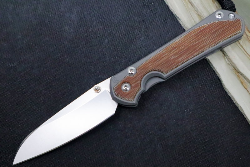 Chris Reeve Large Sebenza 31 - Insingo Blade / CPM-Magnacut Steel / Natural Micarta Inlay L31-1222 - Northwest Knives