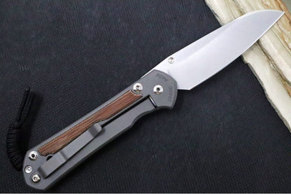 Chris Reeve Large Sebenza 31 - Insingo Blade / CPM-Magnacut Steel / Natural Micarta Inlay L31-1222