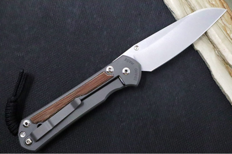 Chris Reeve Large Sebenza 31 - Insingo Blade / CPM-Magnacut Steel / Natural Micarta Inlay L31-1222 - Northwest Knives