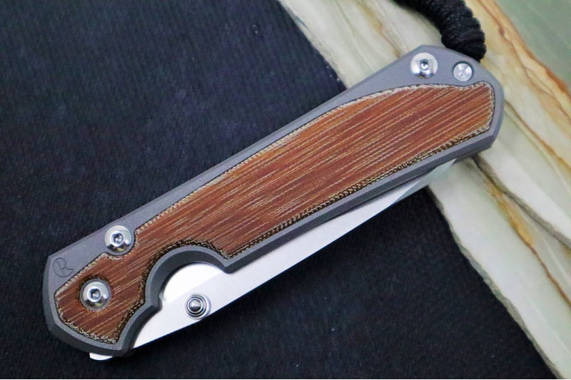 Chris Reeve Large Sebenza 31 - Insingo Blade / CPM-Magnacut Steel / Natural Micarta Inlay L31-1222