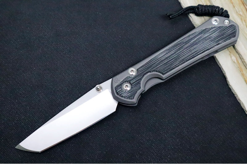 Chris Reeve Large Sebenza 31 - Tanto Blade / CPM-Magnacut Steel / Black Micarta Inlay L31-1228