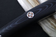 Cangshan Cutlery KURO Series 6" Chef's Knife - Forged X-7 Damascus - Ashwood Magnetic Sheath 504272 - Northwest Knives