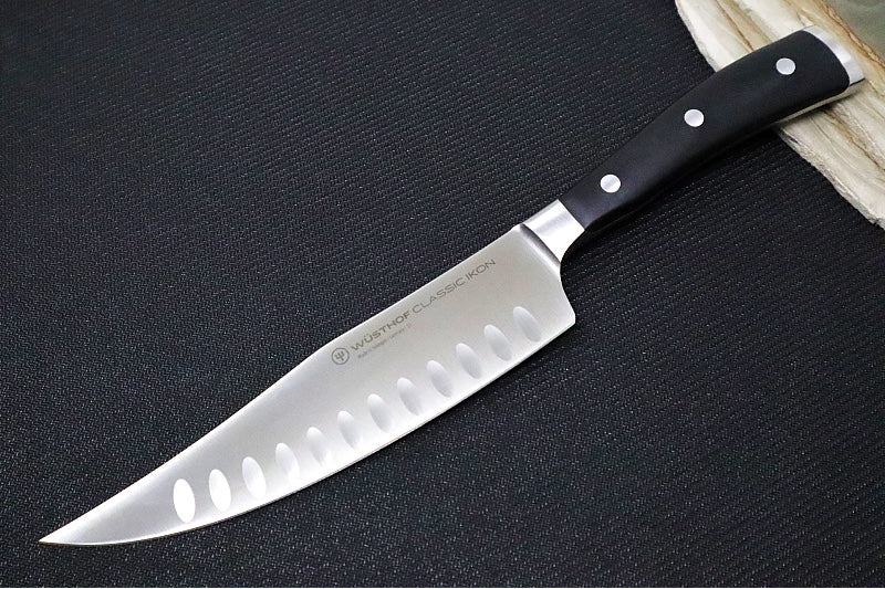 Wusthof Ikon - 7" Craftsman Knife - Fully forged German stainless steel (X50 CrMoV 15) - Made in Solingen, Germany
