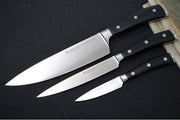 Wusthof Classic Ikon - 3pc Chef's Set - Fully forged German stainless steel (X50 CrMoV 15) - Made in Solingen, Germany - Northwest Knives