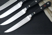 Wusthof Classic - 6pc Steak Knife Set - Fully forged German stainless steel (X50 CrMoV 15) - Made in Solingen, Germany - Northwest Knives