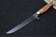 STEELPORT Knife Co. - 6" Boning Knife - American Forged 52100 Carbon Steel with Coffee Patina - Handcrafted In Portland, Oregon - Northwest Knives