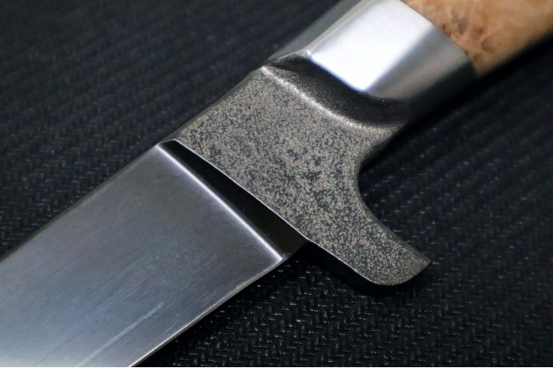 STEELPORT Knife Co. - 6" Boning Knife - American Forged 52100 Carbon Steel with Coffee Patina - Handcrafted In Portland, Oregon - Northwest Knives