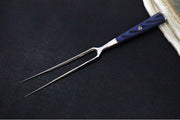 Cangshan Cutlery Kita Series 2pc Carving Set - 67 Layered Forged X-7 Damascus - Ash Wood Storage Box 501516 - Northwest Knives