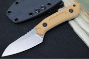 Schwarz Designs Overland Sport - Coyote Tan G-10 Handle / CPM-Magnacut Blade / Stonewash Finish / Black Kydex Sheath - Northwest Knives