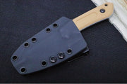 Schwarz Designs Overland Sport - Coyote Tan G-10 Handle / CPM-Magnacut Blade / Stonewash Finish / Black Kydex Sheath - Northwest Knives