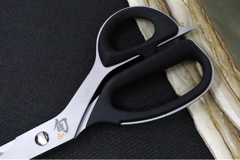 Shun Cutlery - Kitchen Multi-Purpose Shears - Stainless Steel Cooking Scissors - Made in Japan