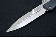 Microtech Glykon OTF - Bayonet Blade / Apocalyptic Finish / Nickel Boron Internals / Aluminum & Titanium Handle Scales 184-10AP - Northwest Knives
