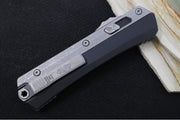Microtech Glykon OTF - Bayonet Blade / Apocalyptic Finish / Nickel Boron Internals / Aluminum & Titanium Handle Scales 184-10AP - Northwest Knives