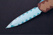 Heretic Knives Manticore-X Diamond Sword OTF - Frag Diamond Sword Cerakoted Aluminum Handle / Double Edge Dagger Blade / CPM-Magnacut Steel H032F-DIAMOND - Northwest Knives