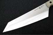 Messermeister - Overland Chef 8" Camp Knife - Nitro-B Blade Steel - Ultra-Rough Raw Canvas Micarta Handle - Handcrafted in Maniago, Italy - Northwest Knives
