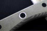 Messermeister - Overland Chef 8" Camp Knife - Nitro-B Blade Steel - Ultra-Rough Raw Canvas Micarta Handle - Handcrafted in Maniago, Italy - Northwest Knives