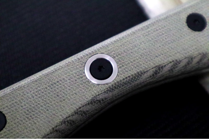 Messermeister - Overland Chef 8" - Nitro-B Blade Steel - Ultra-Rough Raw Canvas Micarta Handle - Handcrafted in Maniago, Italy