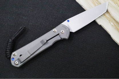 Chris Reeve Knives Small Sebenza 31 - Tanto Blade / CPM-Magnacut Steel / Full Titanium Handle S31-1010