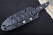 Microtech Socom Alpha S/E - Apocalyptic Finish / Single Edge / Black G10 Handle 113-10AP - Northwest Knives