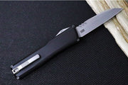 Axial Knives SHIFT V_3 OTF - Black Anodized Aluminum Handle & Stonewashed Hardware / Stonewashed Wharncliffe Blade / CPM-Magnacut Steel - Northwest Knives