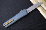 Axial Knives SHIFT V_3 OTF - Navy Anodized Aluminum Handle & Bronzed Hardware / Stonewashed Wharncliffe Blade / CPM-Magnacut Steel - Northwest Knives