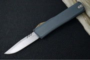 Axial Knives SHIFT V_3 OTF - Navy Anodized Aluminum Handle & Bronzed Hardware / Stonewashed Clip Point Blade / CPM-Magnacut Steel - Northwest Knives