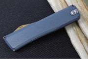 Axial Knives SHIFT V_3 OTF - Navy Anodized Aluminum Handle & Bronzed Hardware / Stonewashed Clip Point Blade / CPM-Magnacut Steel - Northwest Knives