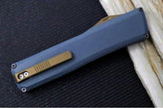 Axial Knives SHIFT V_3 OTF - Navy Anodized Aluminum Handle & Bronzed Hardware / Stonewashed Clip Point Blade / CPM-Magnacut Steel - Northwest Knives
