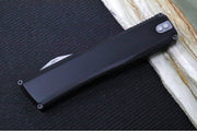 Axial Knives SHIFT V_3 OTF - Black Anodized Aluminum Handle & Stonewashed Hardware / Stonewashed Clip Point Blade / CPM-Magnacut Steel - Northwest Knives