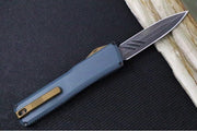 Axial Knives SHIFT V_3 OTF - Navy Anodized Aluminum Handle & Bronzed Hardware / Blackwashwashed Dagger Blade / CPM-Magnacut Steel - Northwest Knives