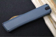 Axial Knives SHIFT V_3 OTF - Navy Anodized Aluminum Handle & Bronzed Hardware / Blackwashwashed Dagger Blade / CPM-Magnacut Steel - Northwest Knives
