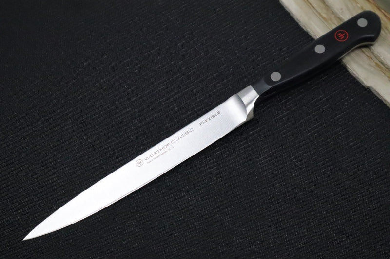 Wusthof Classic - 6" Flexible Fish Fillet Knife - Fully forged German stainless steel (X50 CrMoV 15) - Made in Solingen, Germany
