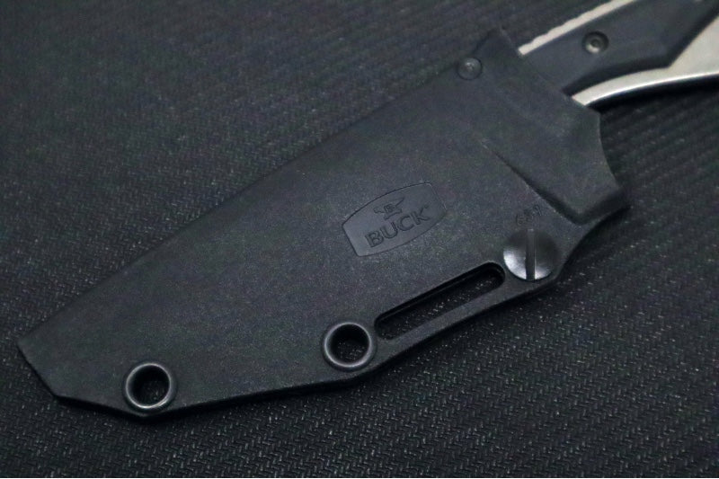 Buck 0631BKS-B Paklite Field Knife - 420HC Steel / Skeletonized Steel & Black Nylon Handle / Black Kydex Sheath 0631BKS-B