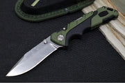 Buck 659 Pursuit Folder- Drop Point Blade / 420HC Steel / Green Glass Filled Nylon with Versaflex 0659GRS-B - Northwest Knives
