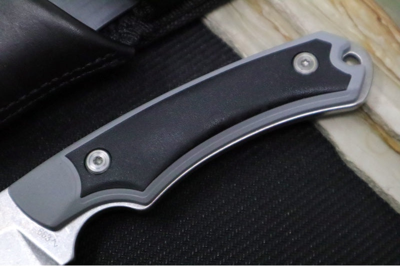 Buck 663 Alpha Guide - 420HC Steel / Glass Filled Nylon and Versaflex Handle / Black Polyester Sheath 0663GYS-B