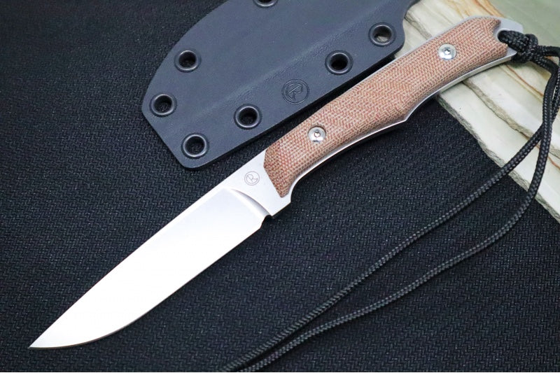 Chris Reeve Inyoni - Drop Point Blade / CPM-Magnacut Steel / Natural Micarta Handle / Black Kydex Sheath INY-1001