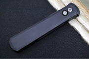 Pro Tech Godfather Auto - Black Aluminum Handle / Blasted Bead Blade 920 - Northwest Knives