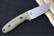 Reiff Knives Circadian Fixed Blade - Green Canvas Micarta Handle / CPM-Magnacut Blade / Stonewashed Clip Point / Black Kydex Sheath - Northwest Knives