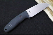 Reiff Knives Circadian Fixed Blade - Black Canvas Micarta Handle / CPM-Magnacut Steel / Stonewashed Sheepsfoot Blade / Black Kydex Sheath - Northwest Knives