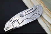 Rick Hinderer Knives XM-18 - 3.5" - Harpoon Spanto / Stonewashed Finish / Red G-10 - Northwest Knives