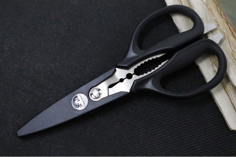 Cangshan Cutlery 9" Heavy Duty Utility Kitchen Shears & Blade Holder 503343