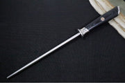 Cangshan Cutlery KURO Series 9" Combination Honing Steel 504319 - Northwest Knives