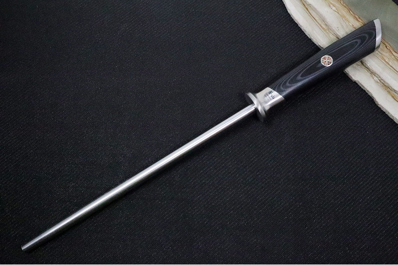 Cangshan Cutlery KURO Series 9" Combination Honing Steel 504319