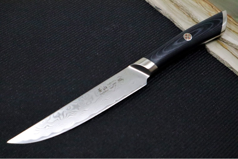 Cangshan Cutlery KURO Series 4pc Steak Knife Set - Forged X-7 Damascus 504326