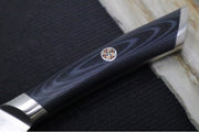 Cangshan Cutlery KURO Series 3.5" Paring Knife - Forged X-7 Damascus - Ashwood Magnetic Sheath 504296 - Northwest Knives