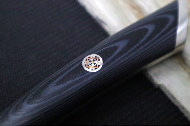 Cangshan Cutlery KURO Series 3.5" Paring Knife - Forged X-7 Damascus - Ashwood Magnetic Sheath 504296