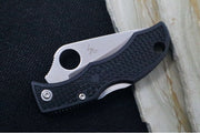 Spyderco Ladybug - Black FRN Handle / Satin VG10 Plain Blade LBKP3 - Northwest Knives