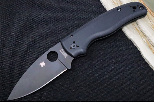 Spyderco Shaman - Black G10 / Black CPM-S30V Blade