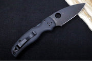 Spyderco Shaman - Black G10 / Black CPM-S30V Blade - Northwest Knives